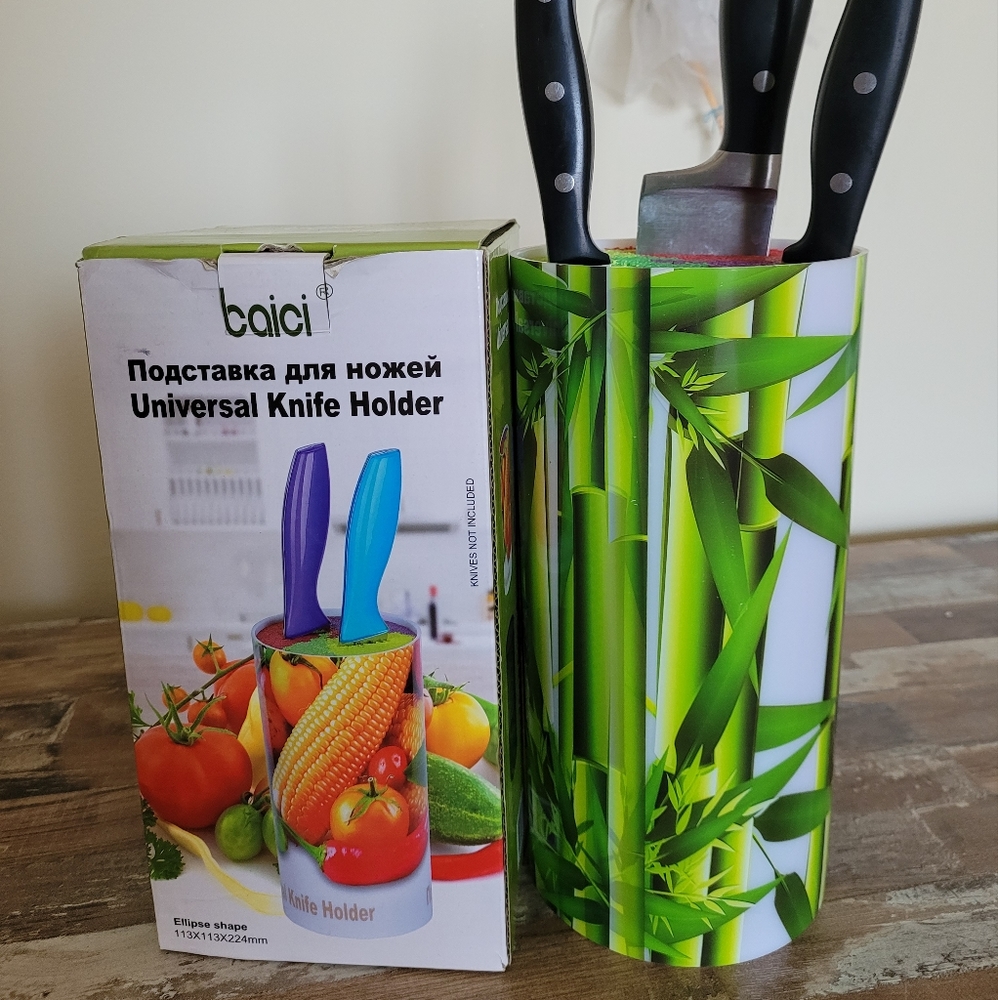 Knife holder.